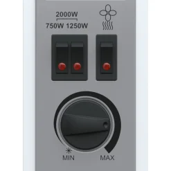 Auronic 2000 Watt Konvektorheizung - White