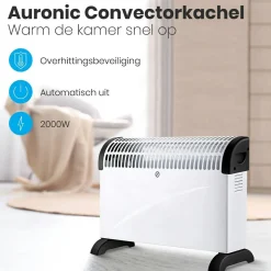 Auronic Elektrische Konvektorheizung 2000W - White