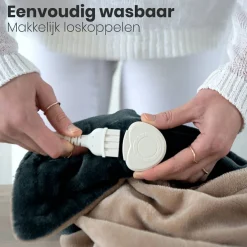 Auronic 1-Personen Elektrische Decke - Anthracite