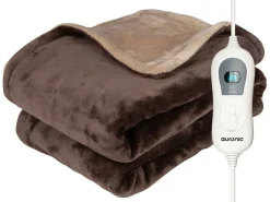 Auronic 1-Personen Elektrische Decke - Brown