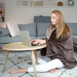 Auronic 2-Personen Elektrische Decke - Brown