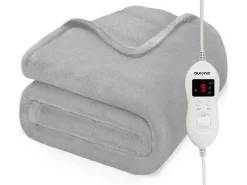 Auronic 2-Personen Elektrische Decke - Light Grey