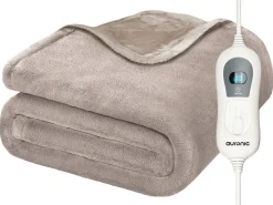 Auronic 2-Personen Elektrische Decke - Taupe
