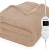 Auronic 2-Personen Elektrische Decke - Light Brown