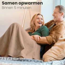 Auronic 2-Personen Elektrische Decke - Light Brown