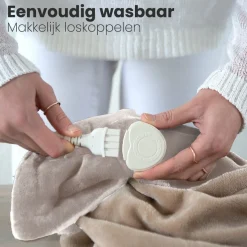 Auronic 1-Personen Elektrische Decke - Taupe
