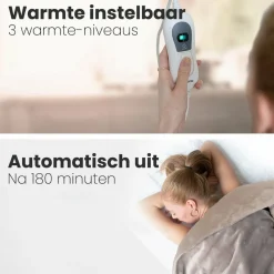 Auronic 1-Personen Elektrische Decke - Taupe