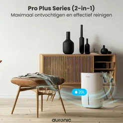 Auronic Pro Plus Series 20 Liter Luftentfeuchter - White