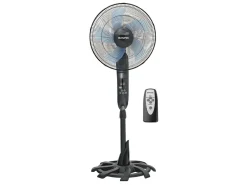Auronic Standventilator Mit Fernbedienung - Black