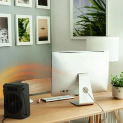 Auronic Ventilatorheizung Digital 2000W - Black