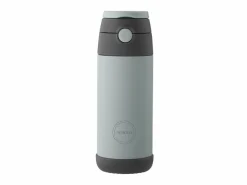 AYA&IDA 350 ml Kinder Thermosflasche mit Strohhalm - Mint Green
