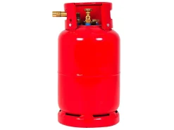 Badé abgewinkelter aufrecht stehender LPG-Tank