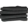 Barth 150 cm halbrunde Schnürsenkel - Black