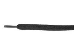 Barth 150 cm halbrunde Schnürsenkel - Black