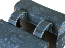 Basil Bohème doppelte Fahrradtasche - Indigo Blue