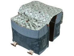 Basil Bohème doppelte Fahrradtasche - Indigo Blue