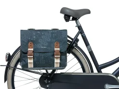 Basil Bohème doppelte Fahrradtasche - Indigo Blue