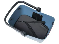 Basil Buddy Klickfix Blue Hundefahrradkorb