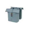 Basil City 28-32 Liter Doppelte Fahrradtasche - Graphite Blue