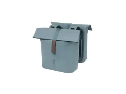 Basil City 28-32 Liter Doppelte Fahrradtasche - Graphite Blue