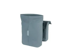 Basil City 28-32 Liter Doppelte Fahrradtasche - Graphite Blue