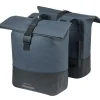 Basil Cove doppelte Fahrradtasche 28-32 L – Navy Black