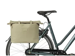 Basil Manhattan Commuter Einzel-Fahrradtasche 12 Liter - Taupe