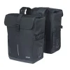 Basil Move doppelte Fahrradtasche 30 Liter - Black