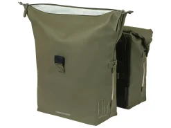 Basil SoHo Nordlicht Doppelfahrradtasche - Olive Green