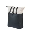 Basil Vive Shopper Einzelradtasche 15-20 L – Off White Black