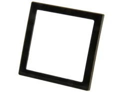 BBA 1-Fach Abdeckrahmen - Black