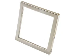 BBA 1-Fach Abdeckrahmen - Chrome