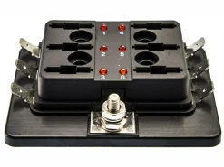 BBA 6-Fache LED Sicherung-Verteilbox