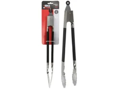 BBQ 46 cm Grillzange aus Edelstahl