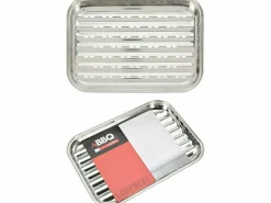 BBQ RVS 34,5 x 24,2 cm Grillplatte