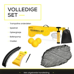 2BEHOME Spikeball Roundnet-Set mit LED