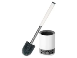 2BEHOME WC-Bürste mit Halter - White
