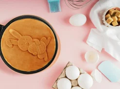 Bestron AMW500PEB Mini-Waffeleisen - Osterhase