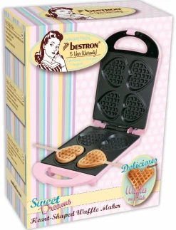 Bestron DSW271P Waffeleisen - Pink
