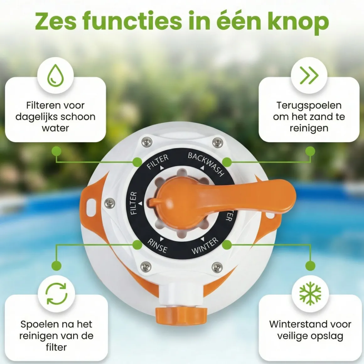Bestway 3.028 l/h Sandfilterpumpe