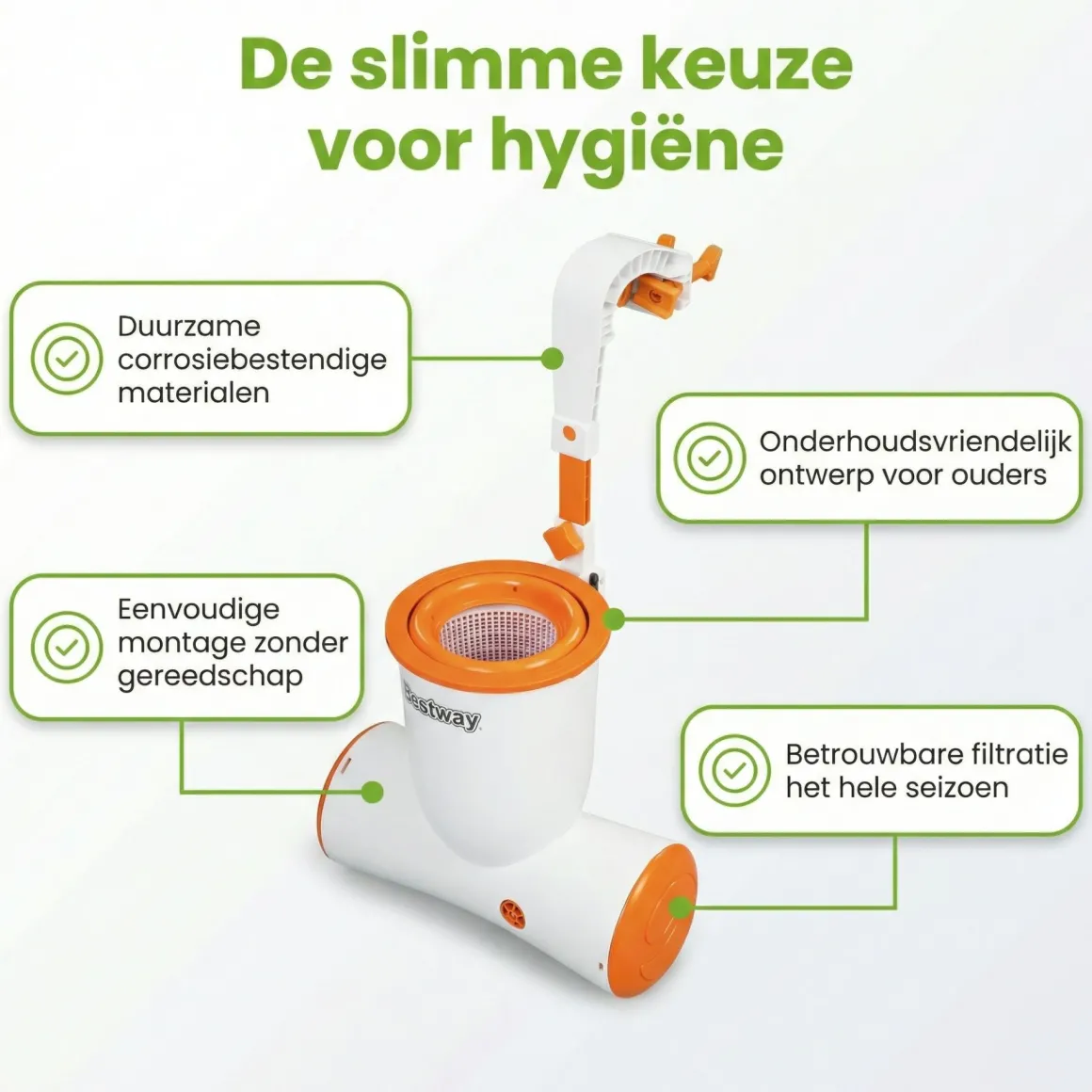 Bestway 3.028 l/h Sandfilterpumpe