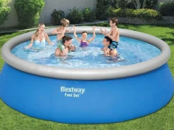 Bestway Fast Set Ø457 cm Pool mit Pumpe und Stufen
