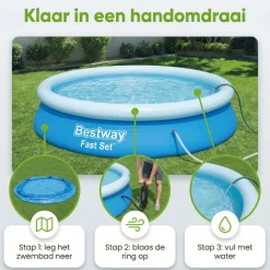 Bestway fast set 366x76cm pool