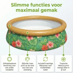 Bestway Fast Set 457x84cm Pool – 3-teilig