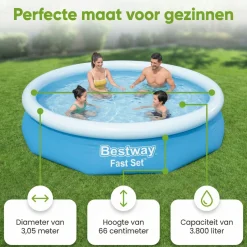 Bestway fast set 305x66cm pool