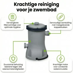 Bestway Flowclear 2006 l/h Filterpumpe