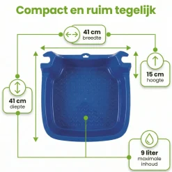 Bestway Flowclear voetenbad - Blue