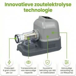 Bestway salzwassersystem - 26.498 liter