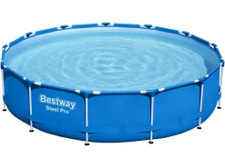 Bestway Steel Pro Ø396 cm Pool mit Pumpe