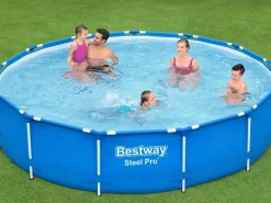 Bestway Steel Pro Ø396 cm Pool mit Pumpe